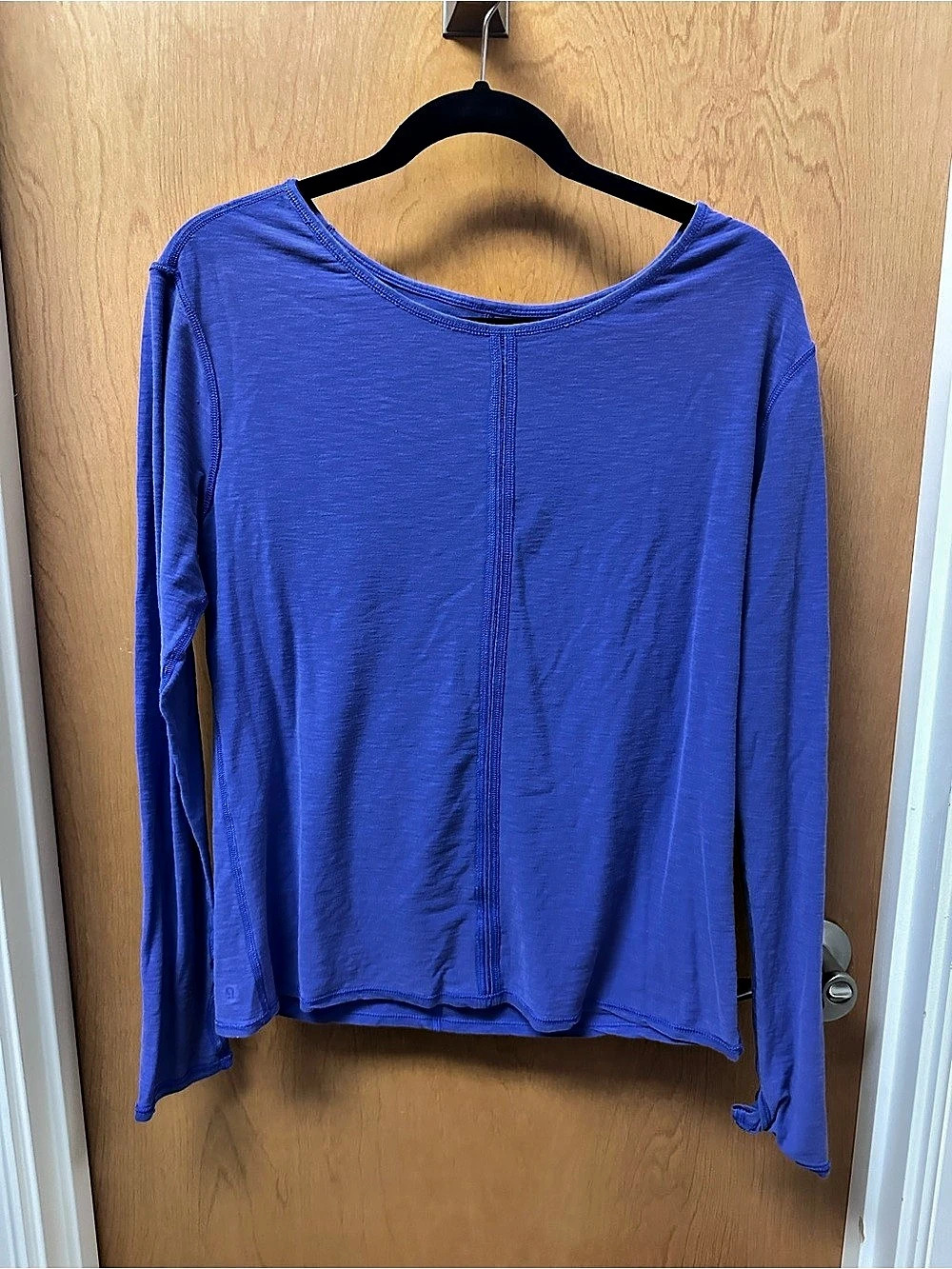 lululemon Back in Action Long-Sleeve Shirt Purple